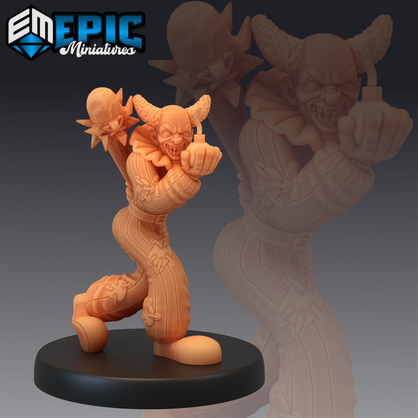 Horror Clown - The Printable Dragon