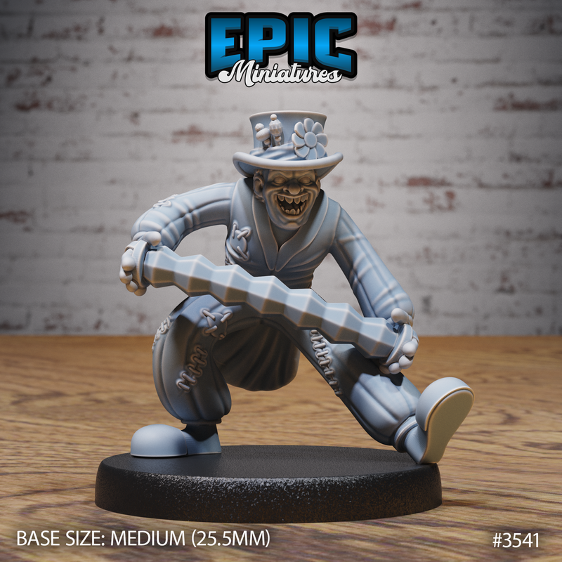 Horror Clown 3D-printed model