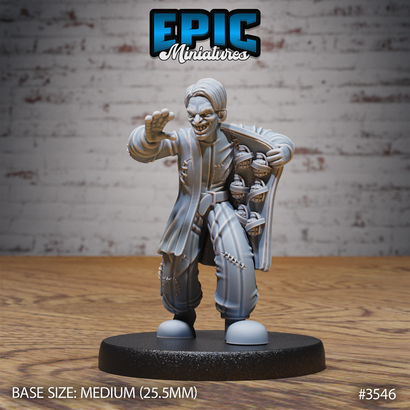 Horror Clown 3D-printed model