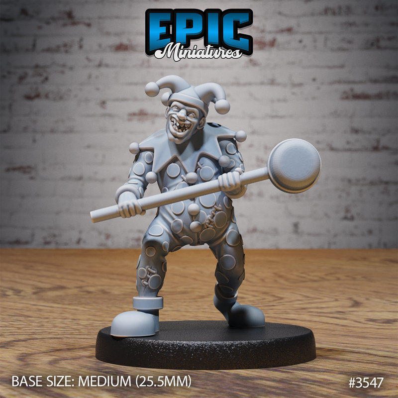 Horror Clown 3D-printed model