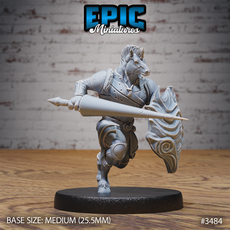 Horse Folk Knight 3D-printed model