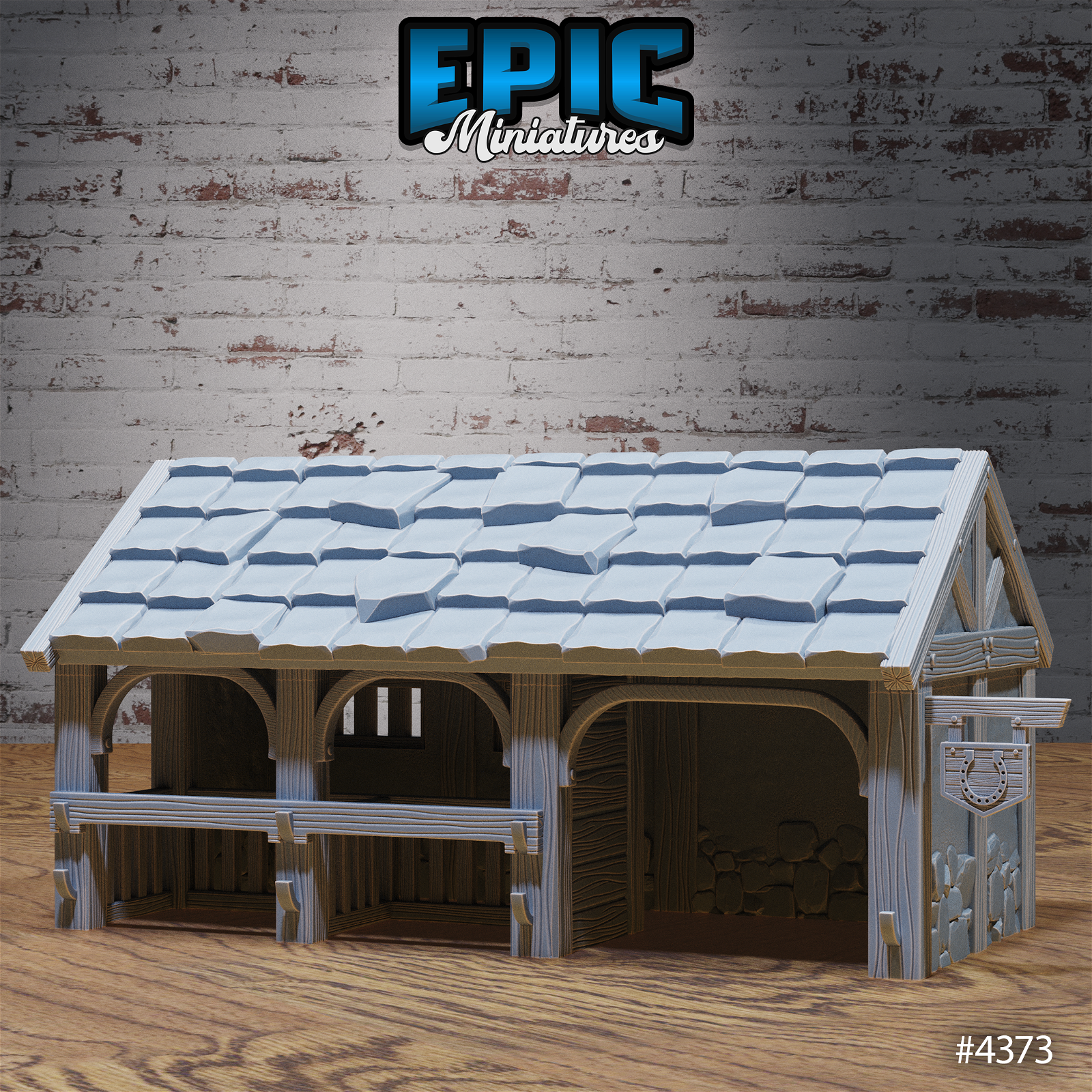 Horse Stable - The Printable Dragon