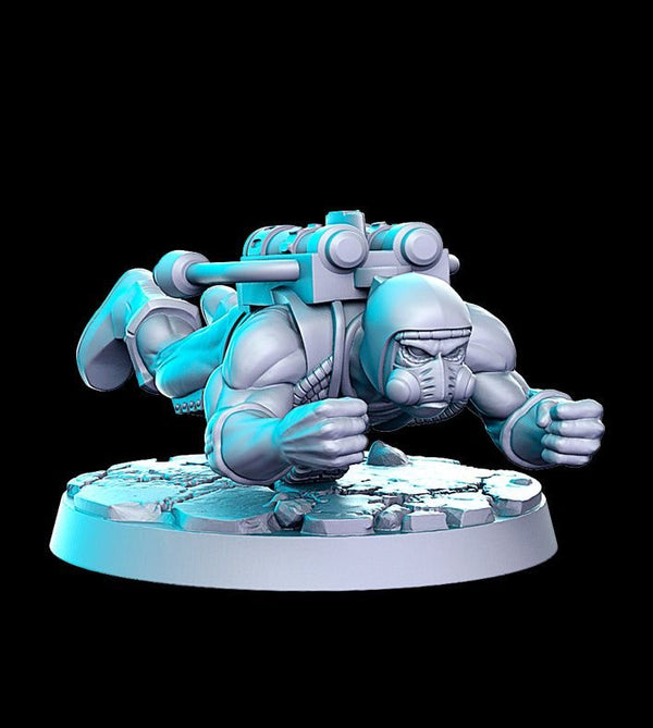 Hotrod 3D-printed model