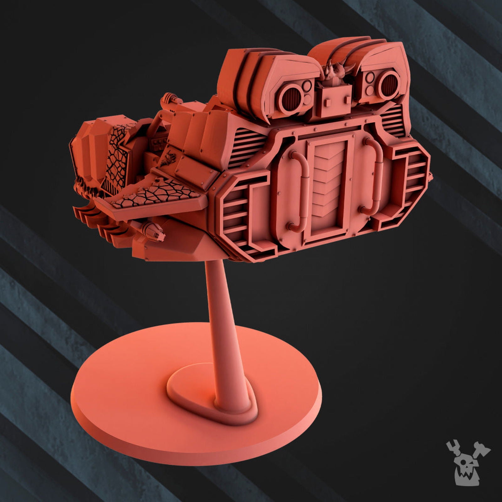 Hover Attack Speeder - The Printable Dragon