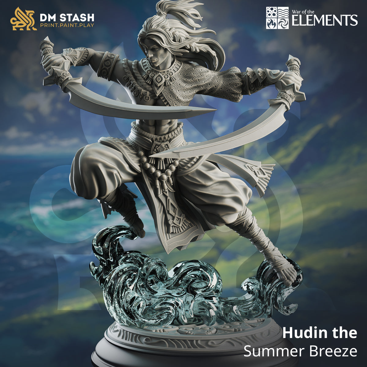 Hudin The Summer Breeze 3D-printed model
