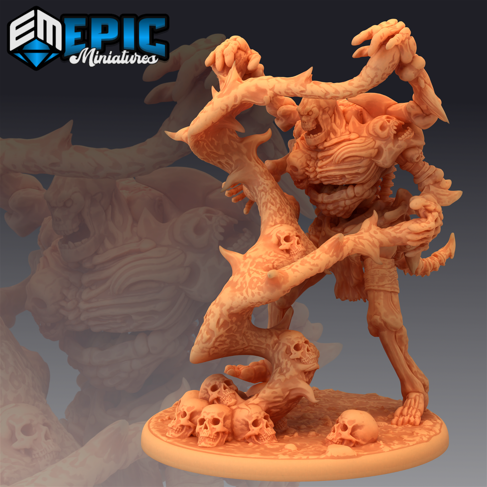 Human Bone Golem - The Printable Dragon