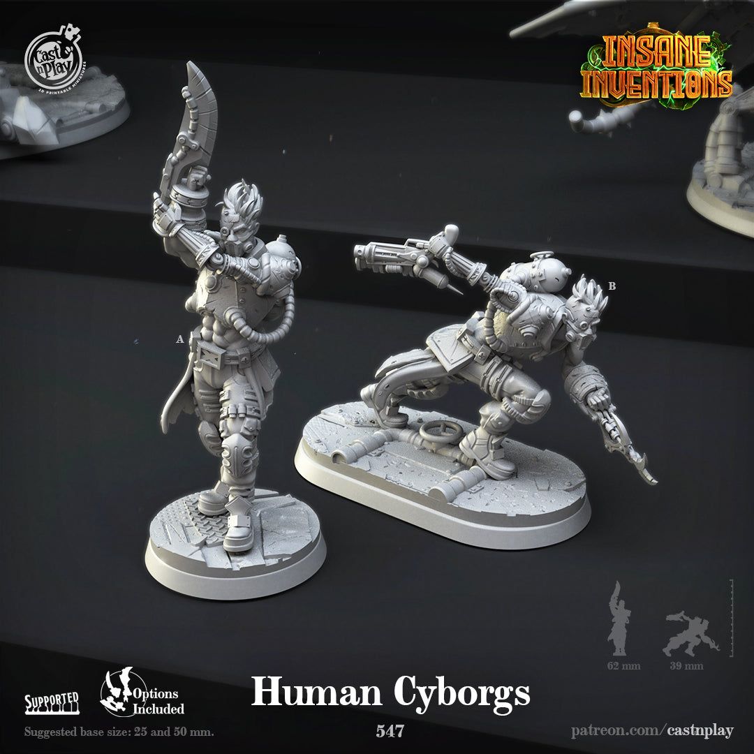 Human Cyborgs - The Printable Dragon