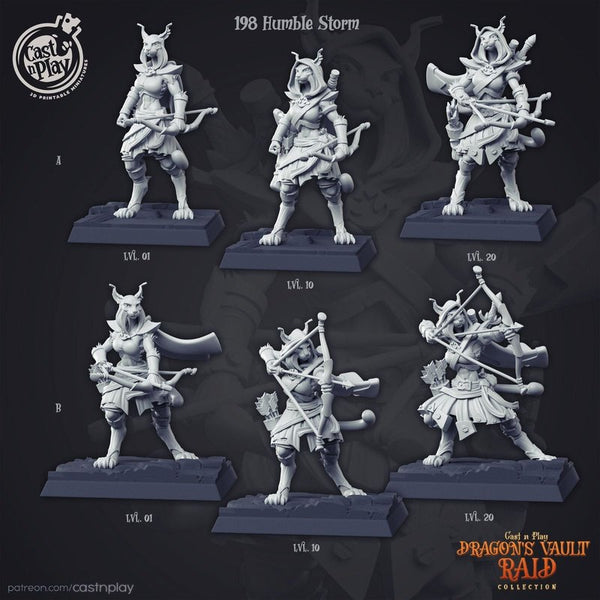 Humble Storm 3D-printed model