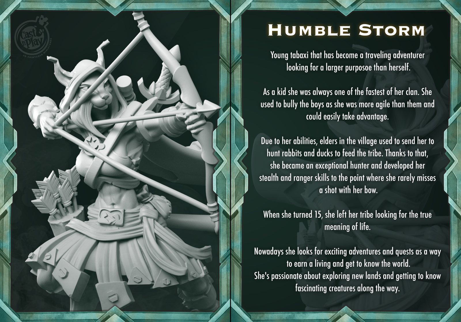 Humble Storm - The Printable Dragon