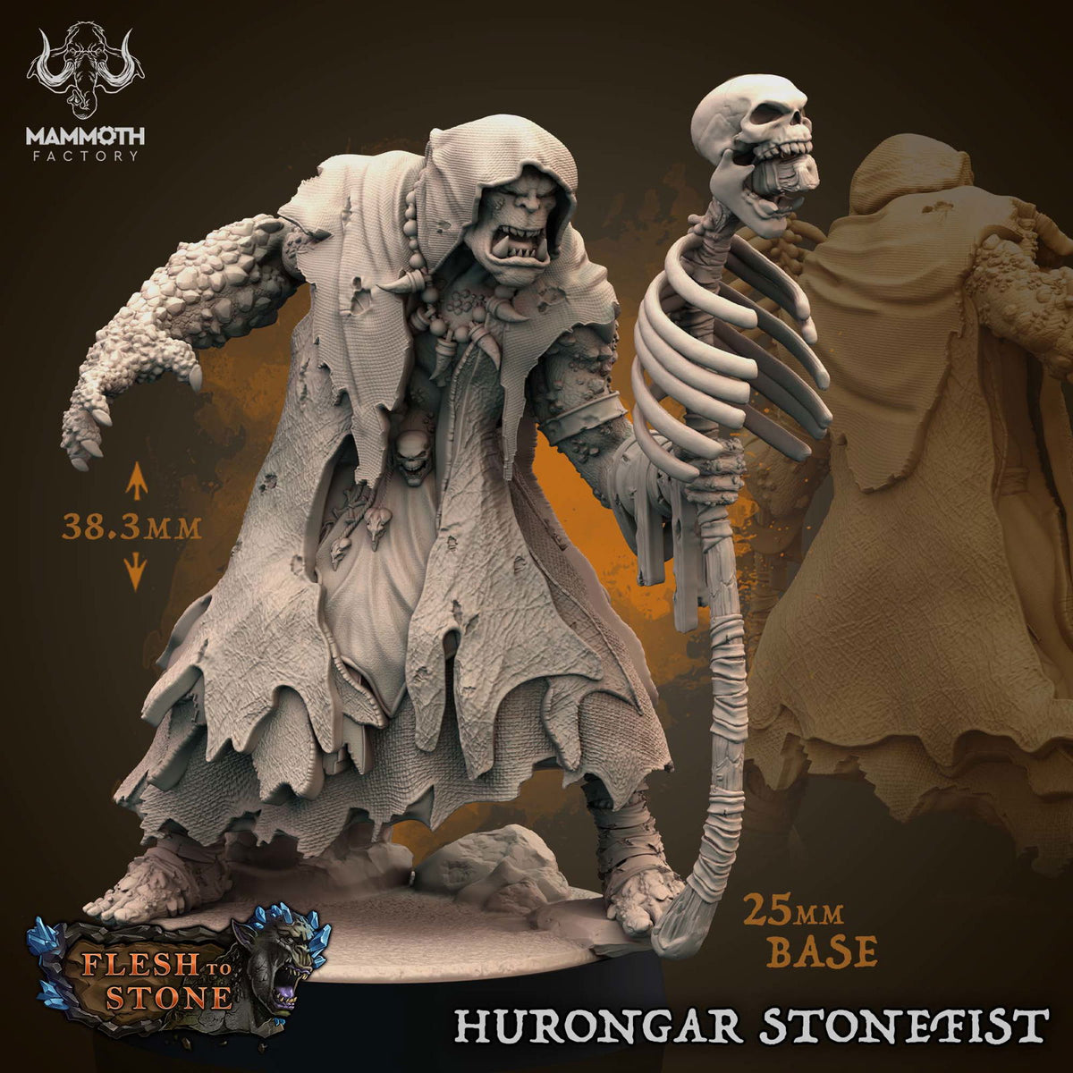 Hurongar Stonefist - The Printable Dragon