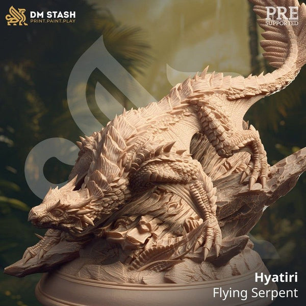 Hyatiri - Flying Serpent 3D-printed model
