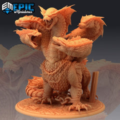 Hydra 3D-printed model