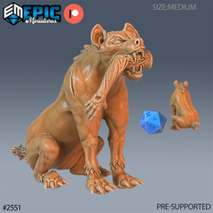 Hyena 3D-printed model