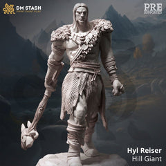 Hyl Reiser Hill Giant 3D-printed model