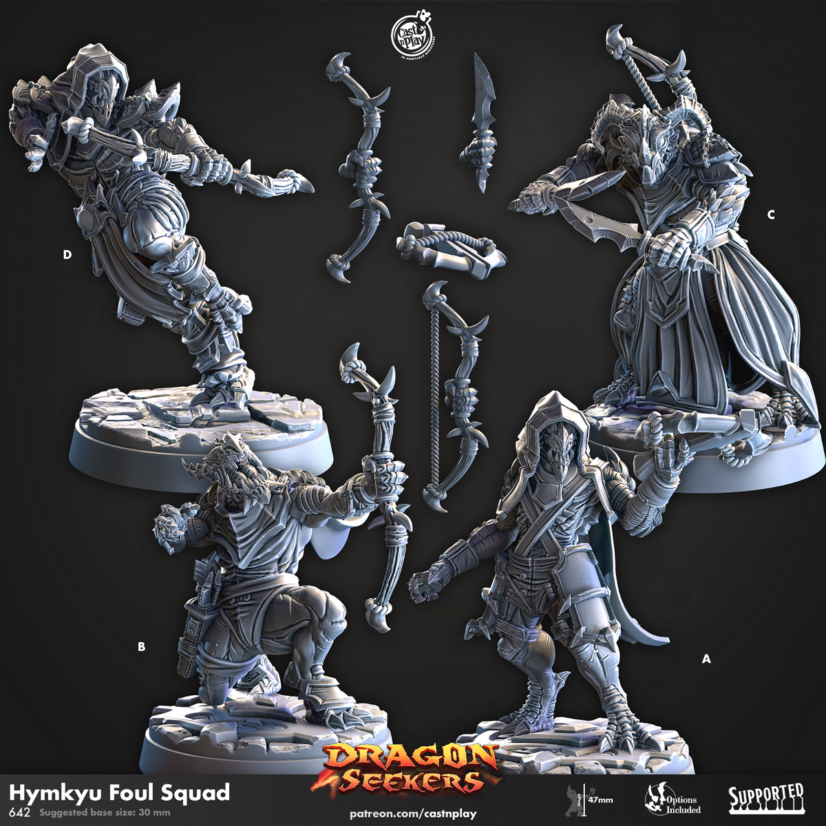 Hymkyu Foul Squad - The Printable Dragon