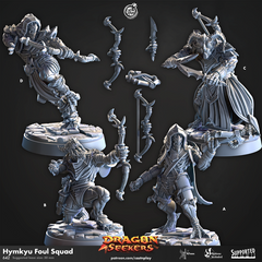 Hymkyu Foul Squad 3D-printed model