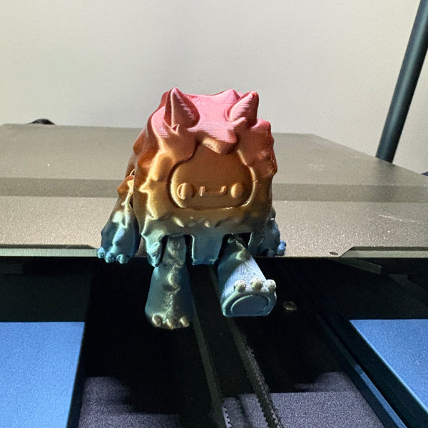 Yeti 3D-printed model