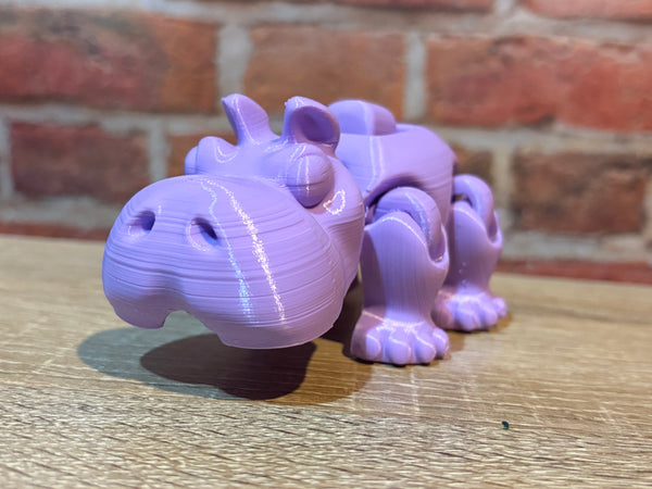 Hungry Hippo 3D-printed model
