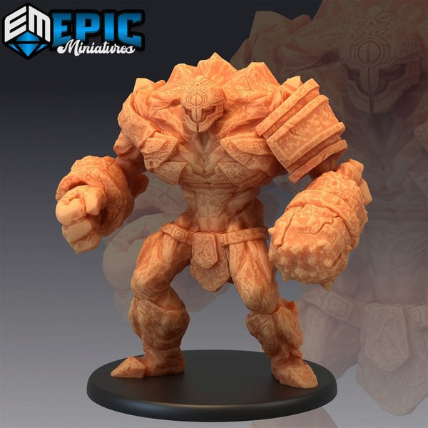 Ice Golem 3D-printed model