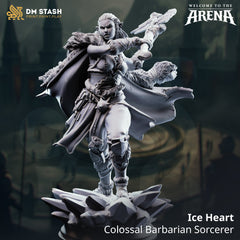 Ice Heart - Colossal Barbarian Sorcerer