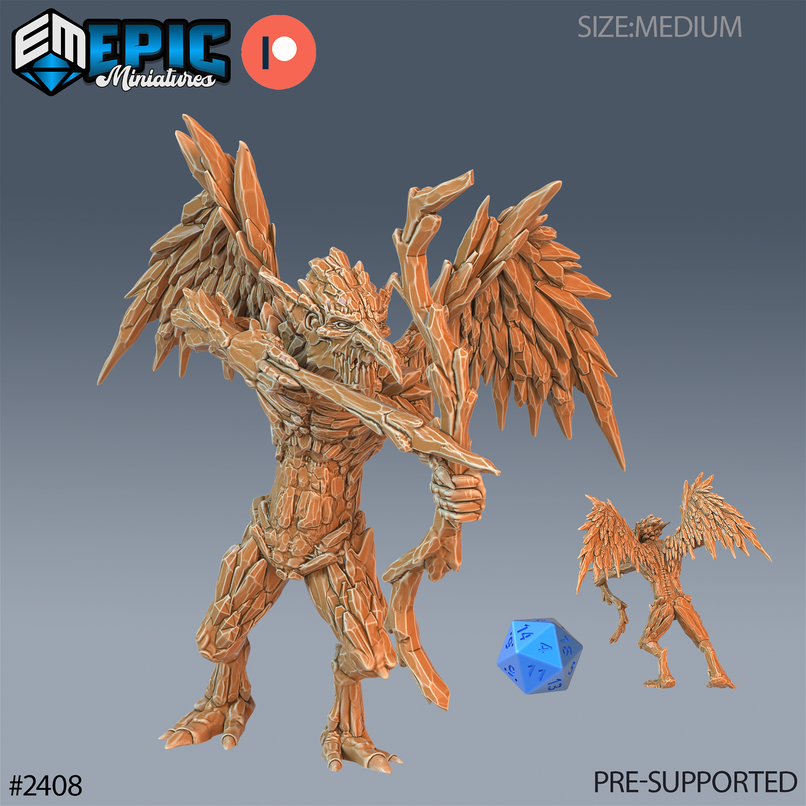 Ice Mephit - The Printable Dragon