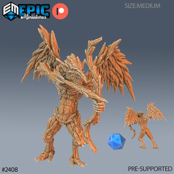 Ice Mephit 3D-printed model