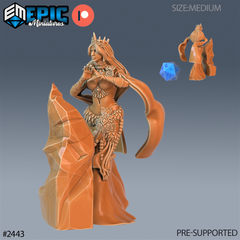 Ice Sorceress - The Printable Dragon