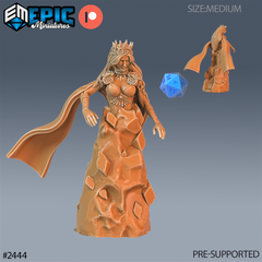 Ice Sorceress - The Printable Dragon