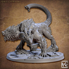 Ignis Chimera - The Printable Dragon