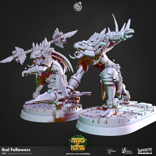 Ikal Followers - The Printable Dragon
