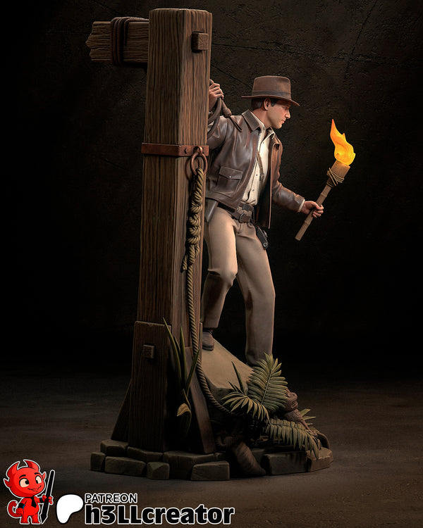 Indiana Jones 3D-printed model