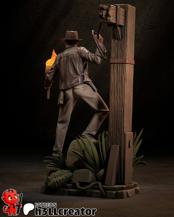Indiana Jones 3D-printed model