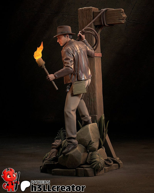 Indiana Jones 3D-printed model