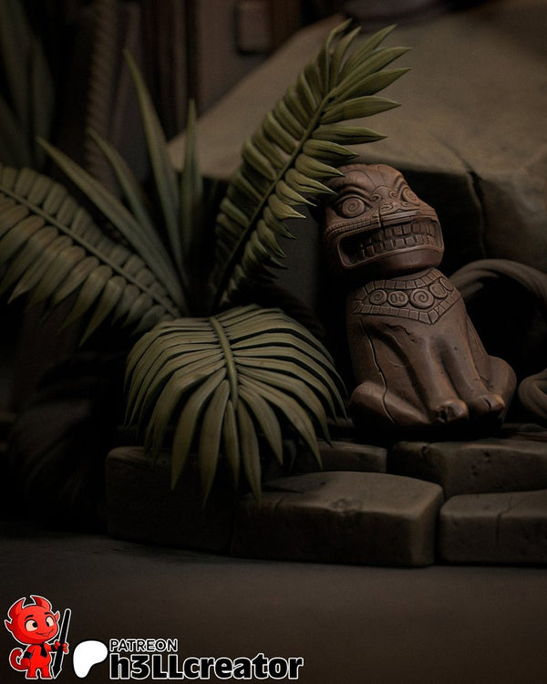 Indiana Jones 3D-printed model