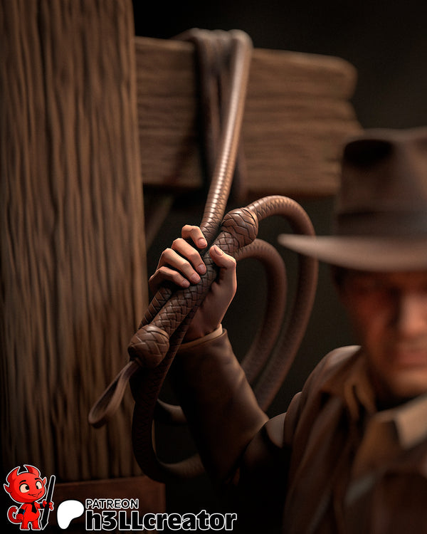 Indiana Jones 3D-printed model