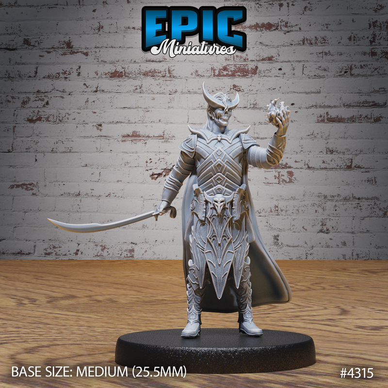 Infernal Knight 3D-printed model