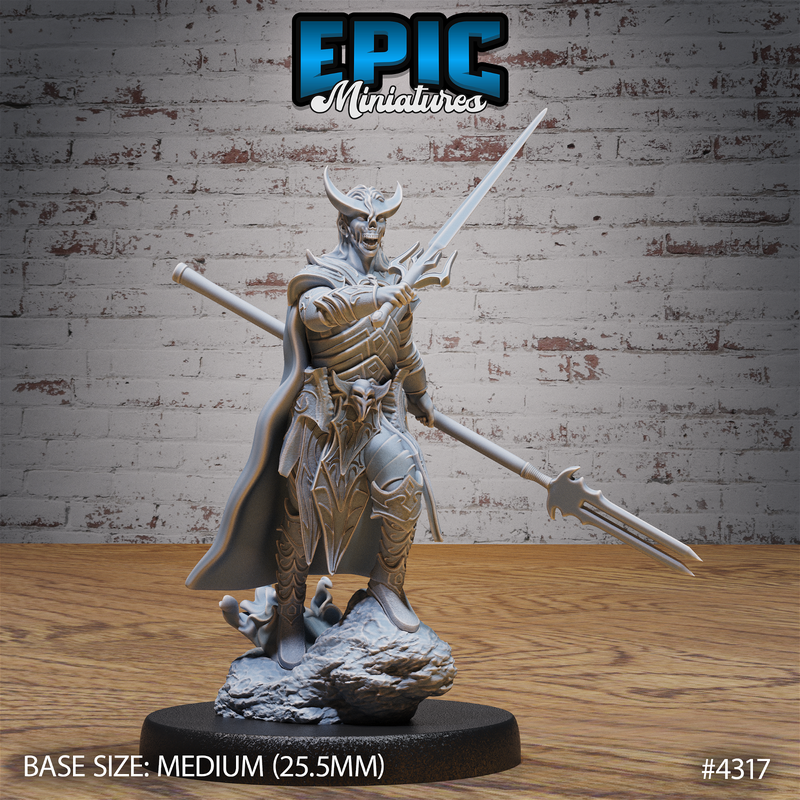 Infernal Knight 3D-printed model