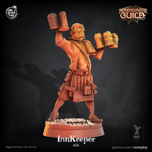Innkeeper 3D-printed model