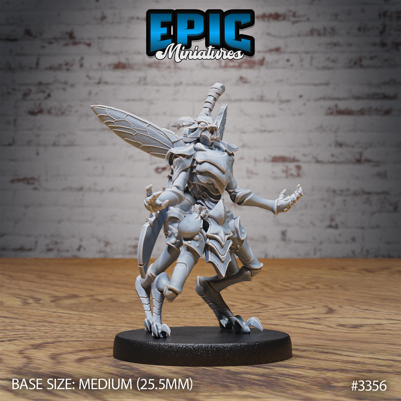 Insect Warrior 3D-printed model