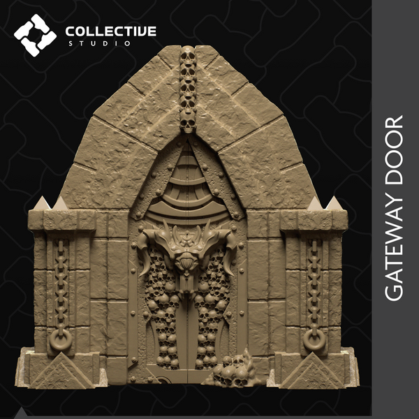 Into The Abyss Scenery 3D-printed model