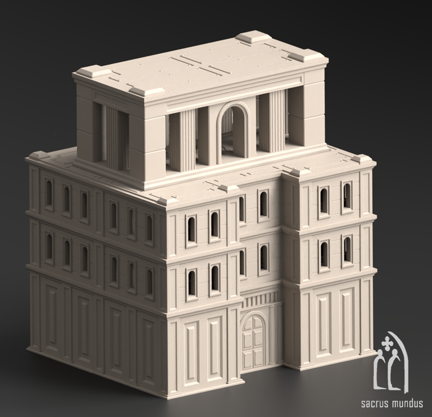 Invictaria Hab B 3D-printed model