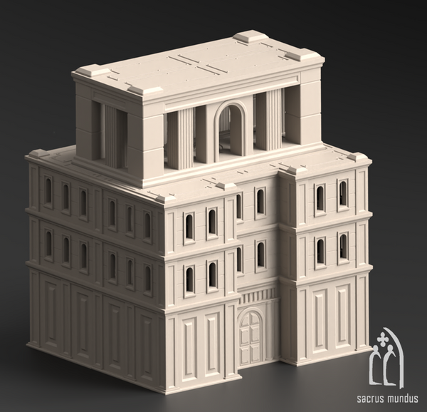 Invictaria Hab B 3D-printed model