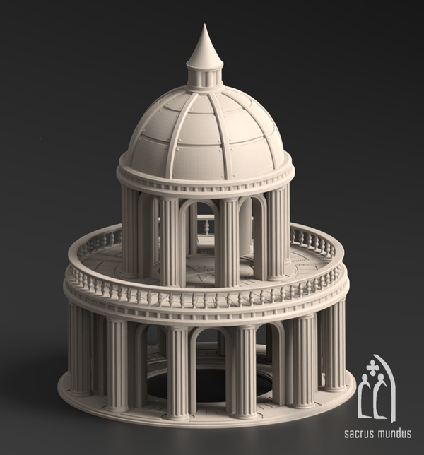 Invictaria Tholos 3D-printed model