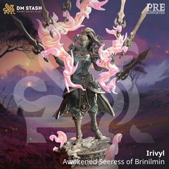 Irivyl -  Awakened Seeress of Brinilmin 3D-printed model