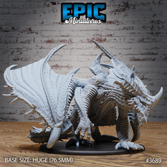 Iron Dragon 3D-printed model