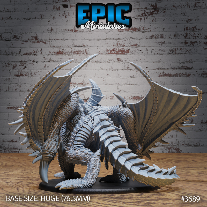 Iron Dragon 3D-printed model