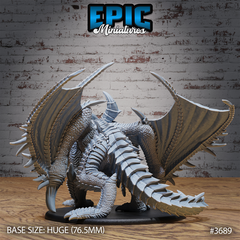 Iron Dragon 3D-printed model
