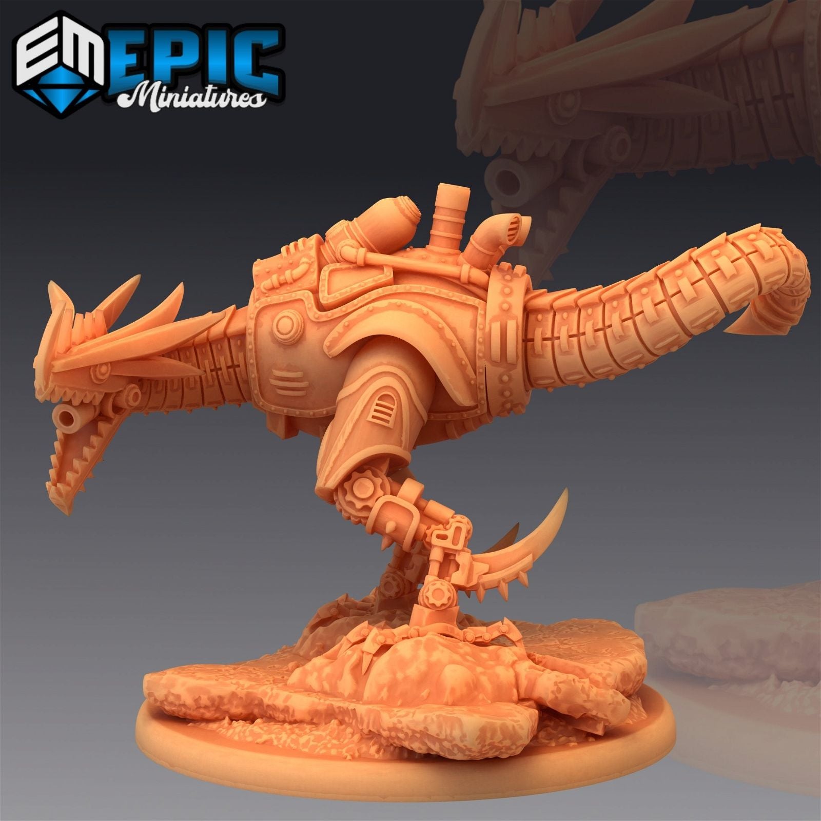 Iron Drake Tank - The Printable Dragon