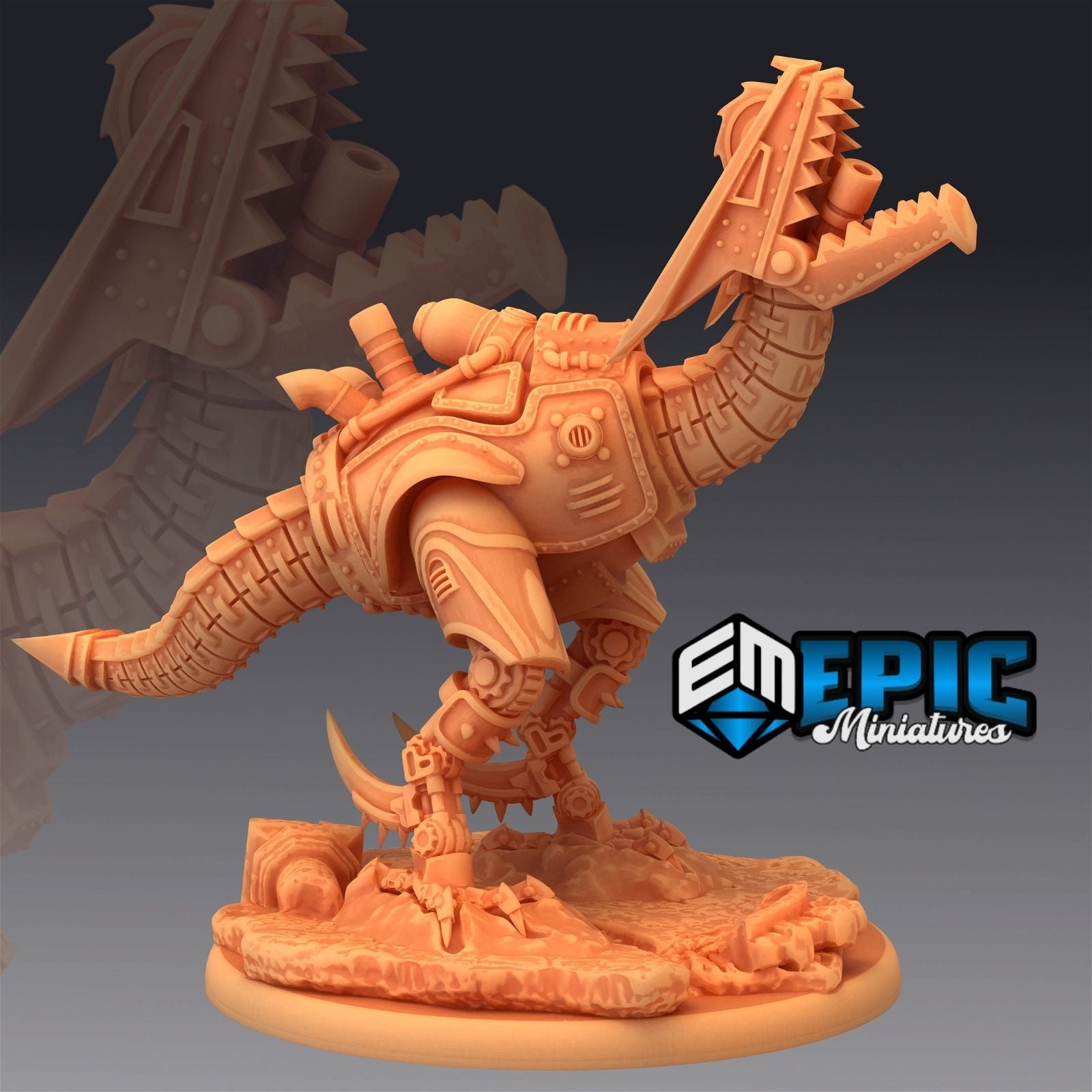 Iron Drake Tank - The Printable Dragon