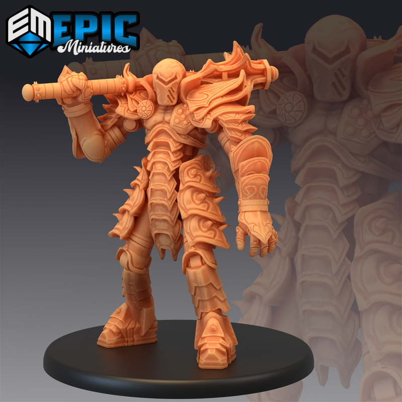 Iron Golem 3D-printed model